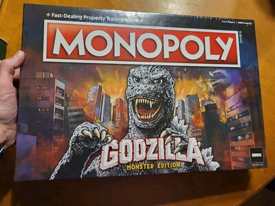 Monopoly Godzilla Monster Edition Board Game USAopoly Hasbro-image