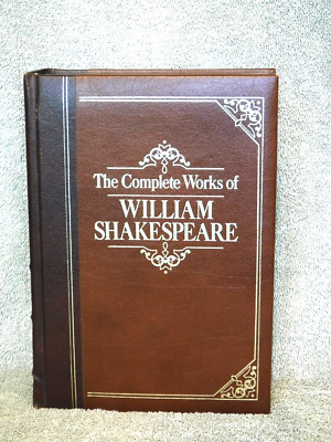 THE COMPLETE WORKS OF WILLIAM SHAKESPEARE (LEATHER HC) (H4541)-image