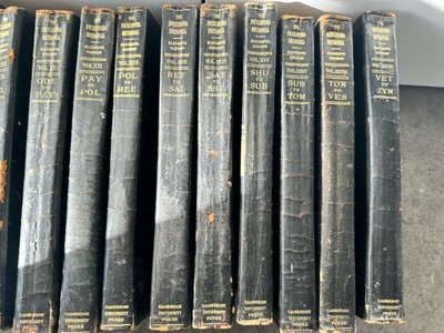 Leather Encyclopedia Britannica 11th Edition 1910 28/29 Missing Index RARE-image