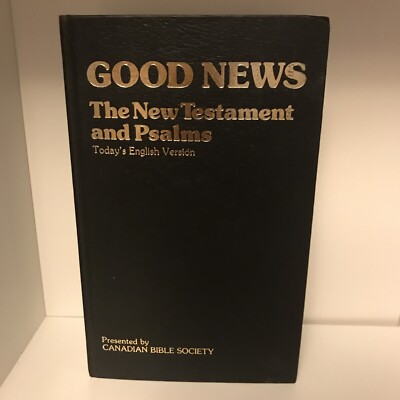 Good News The New Testament And Psalms English Version, Compact Hardcover Bible-image