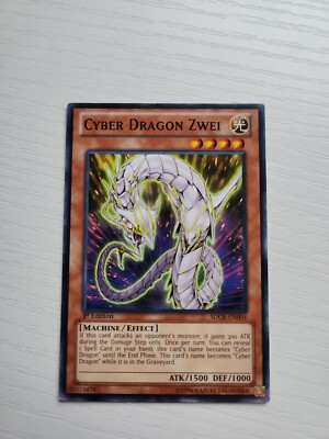 Yugioh TCG - Cyber Dragon Zwei - SDCR-EN004 - Common 1st ed-image