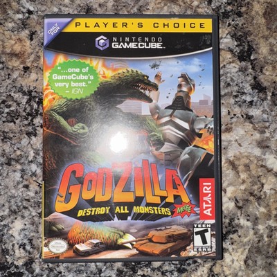 Godzilla Destroy All Monsters Melee (Nintendo GameCube, 2002) CIB Complete Works-image