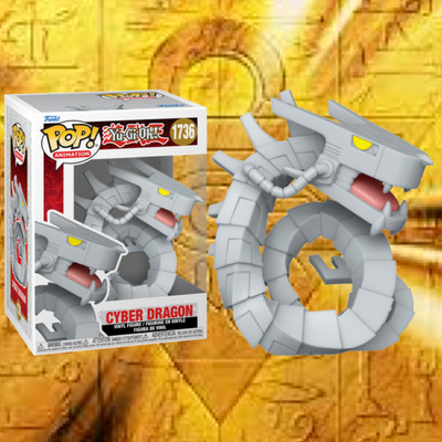 Yu-Gi-Oh! - Cyber Dragon #1736 Funko Pop Vinyl Figure NEW-image