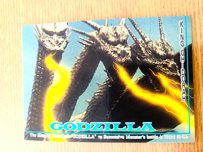 King Ghidorah Godzilla 1995  CARD No.52 TOHO  From Japan  D-21-image