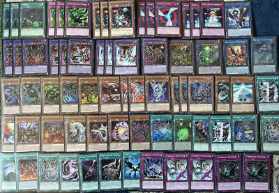 YuGiOh 70 Card Classic Zane Cyber Dragon Cyberdark Deck w30 Card Extra&Side 1-image