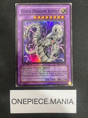 Yu-Gi-Oh! Dragon Cyber Pair CRV-FR035 1st Super Rare-image