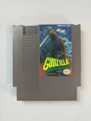 Godzilla Monster of Monsters Nintendo NES Authentic OEM Game Cartridge Only-image