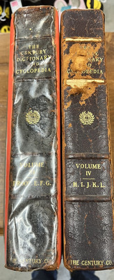 The Century Dictionary & Cyclopedia Vol 3 & 4 c. 1897-image
