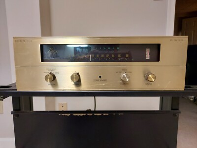 Fisher FM 100B Tube Tuner, All Tubes Included.-image