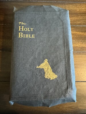 Vintage The Good Will Holy Bible. Red Letter. 1943. King James Version-image