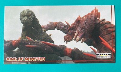 SpaceGodzilla No.70 Godzilla Card  King of MONSTER TOHO Movie AMADA japanese F/S-image
