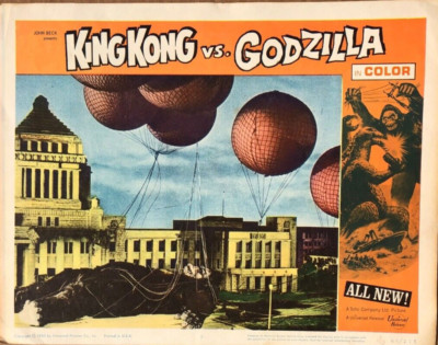 King Kong Vs Godzilla 11 by 14 Lobby Card-1963-VG/EXC-image