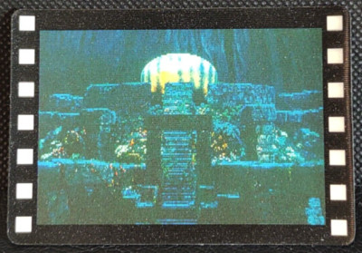 Mothra Collection Card 3D Godzilla Kabaya Vintage TOHO Tokusatsu Japanese-image