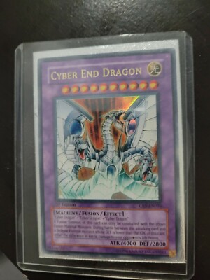  CRV-EN036 Cyber End Dragon 1st Edition Ultra Rare. PSA Worthy, Never played-image