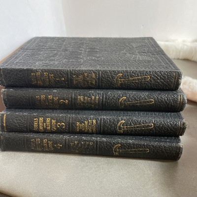 Vintage 1945 Audels Carpenters and Builders Guide 4 Volume Set-image