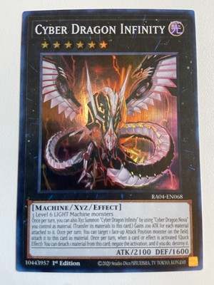 Cyber Dragon Infinity RA04-EN068 Quarter Century Stampede 1st Edition-image