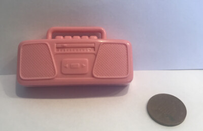 Fisher Price Loving Family Dollhouse Pink Radio Stereo Boombox-image
