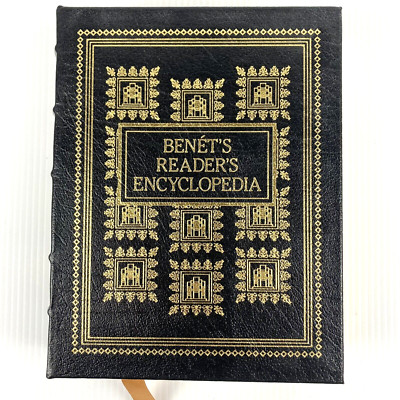 Benets Readers Encyclopedia Easton Press leather collectors edition VG-image