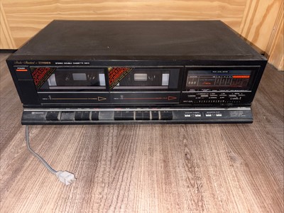 FISHER CR-W51 STEREO DOUBLE CASSETTE DECK- Untested-image