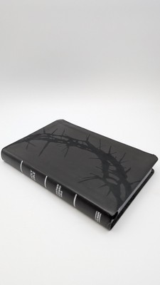 CSB Ultrathin Reference Bible Black faux leather Indexed Holman-image