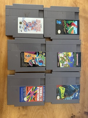 Nintendo Game Lot - Blades of Steel and Godzilla - Untested, Good Condition-image