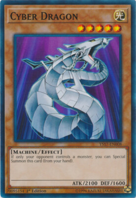  1x Cyber Dragon - YS17-EN008 - Common - 1st Edition - Starter Deck: Link Strike-image