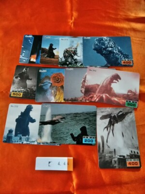 1994 TOHO-TOHOEIGA GODZILLA Card Japanese 9 Card 444-image