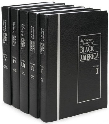 REFERENCE LIBRARY OF BLACK AMERICA [VOLUMES 1-5] By Jeffrey Lehman - Hardcover-image