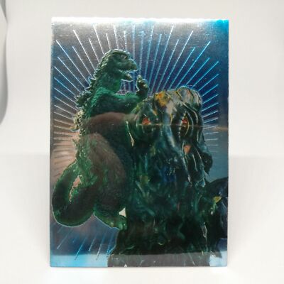 No.46 Godzilla vs Hedorah GODZILLA Card 1996 JPP AMADA BANDAI Japan TOHO 11/13-image