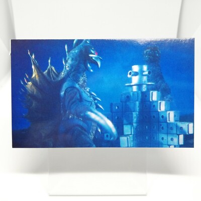 No.85 GOZILLA Card 100 Vol.1 Godzilla VS Mechagodzilla TOHO MOVIE FUTAMI JAPAN-image