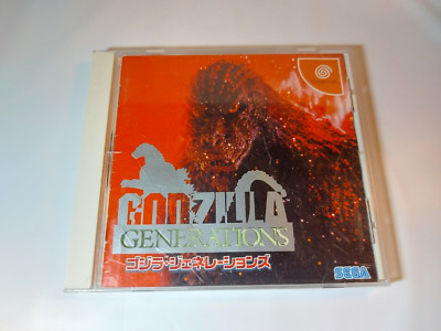 Godzilla Generations with manual SEGA Dreamcast DC Japan ver.-image