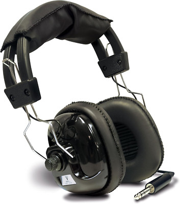 Fisher Stereo Headphones, Black, Over-Ear Design with Passive Noise Cancellation-image