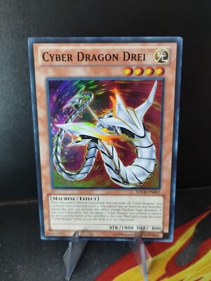 Yu-Gi-Oh! TCG Cyber Dragon Drei Cyber Dragon Revolution SDCR-EN002 Unlimited.LP+-image