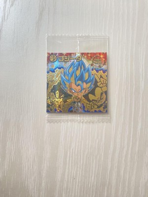 Dragon Ball Super Gogeta Seal Wafer Blue MR W18-EX6-image