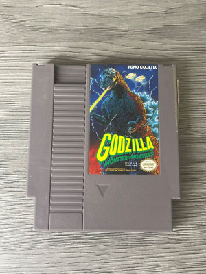 Godzilla Monster of Monsters Nintendo NES Game Cart ONLY Authentic-image