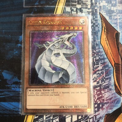 Yugioh Cyber Dragon Quarter Century Rare TN23-EN005 25th Anniversary NM-image