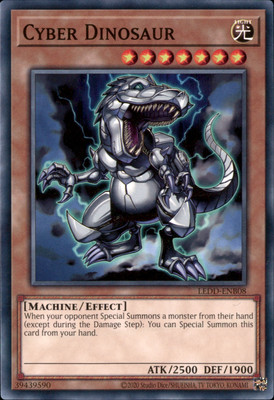 Cyber Dinosaur LEDD-ENB08 Yugioh-image