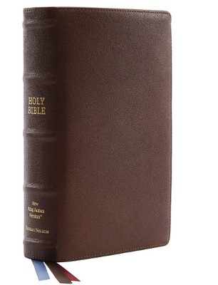 Thomas Nelson NKJV, Single-Column Reference Bible, P (Leather Bound) (UK IMPORT)-image