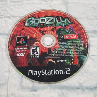Sony Playstation 2 PS2 Godzilla Unleashed Disc Only Video Game-image