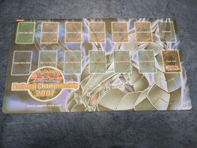 m23 Playmat YuGiOh! Black Cyber Dragon 2007 TCG Japan Collector New-image