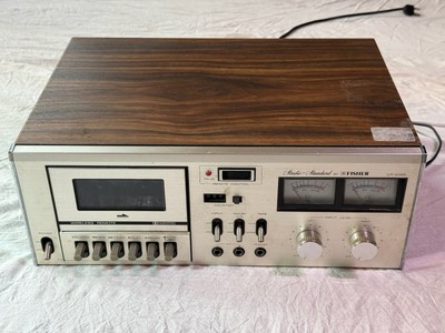 Vintage Fisher CR-4012 Stereo Cassette Tape Deck Read-image