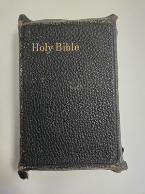 Holy Bible International Teachers The Christian Herald Leather references 1900's-image