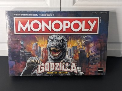 Monopoly: Godzilla Monster Edition Board Game Brand New-image