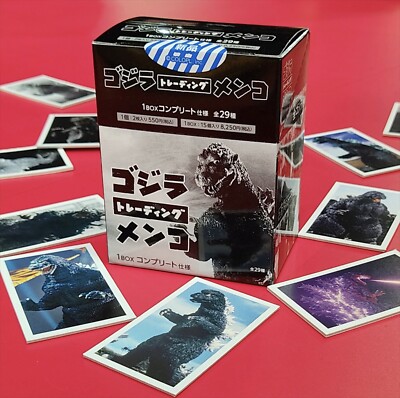 2023 Godzilla Store Japanese Traditional Card Game 29pcs Godzilla Trading MENKO-image