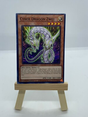 1x Yugioh! CYBER DRAGON ZWEI - SDCS-EN004 - Common - 1st Edition Mint-image
