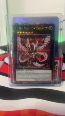 Cyber Dragon Infinity (Quarter Century Secret Rare) RA04-EN068 Quarter...-image