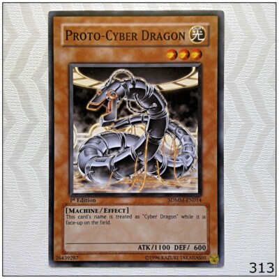 Proto-Cyber Dragon - SDMM-EN014 - Common 1st Edition Yugioh-image