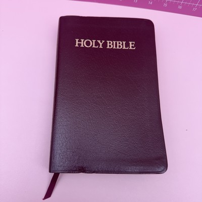 Holy Bible Index KJV Red Letter Concordance References Nelson 1989 Leather-image
