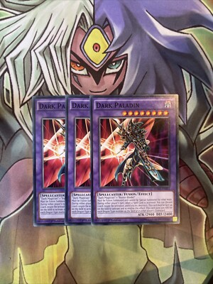 SDMY-EN043 x3 Dark Paladin Common Excellent Condition Yugioh-image