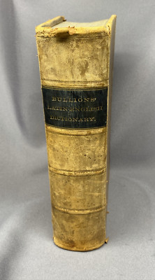 1866 A COPIOUS AND CRITICAL LATIN-ENGLISH Dictionary Rev. P. Bullions Sheldon Co-image